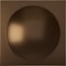 Ekena Millwork 19 5/8in. W x 19 5/8in. H Sloane EnduraWall Decorative 3D Wall Panel Covers 2.67 Sq. Ft. WP20X20SNCAB - alternate 1